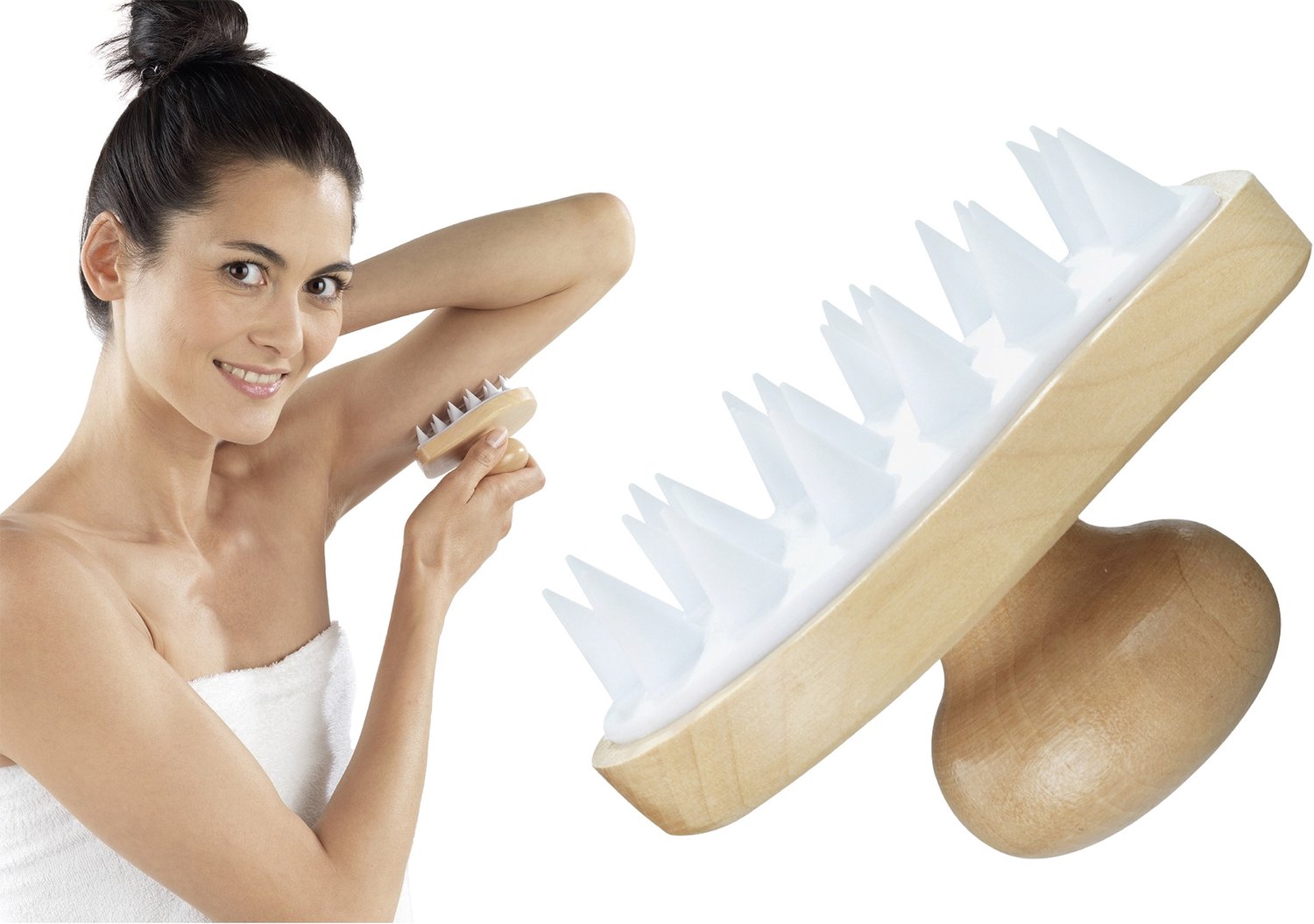 Maximex - Massageborstel Wellness 2-in-1
