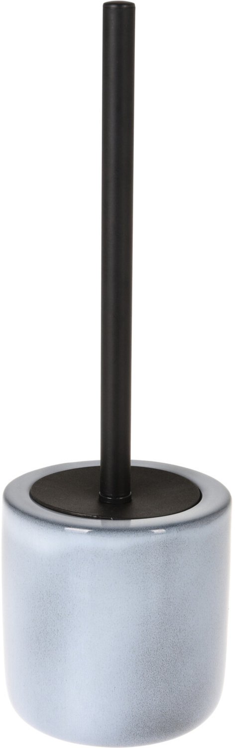 Bathroom Solutions - Keramische WC-borstel, Ø 11,5 cm - blauw