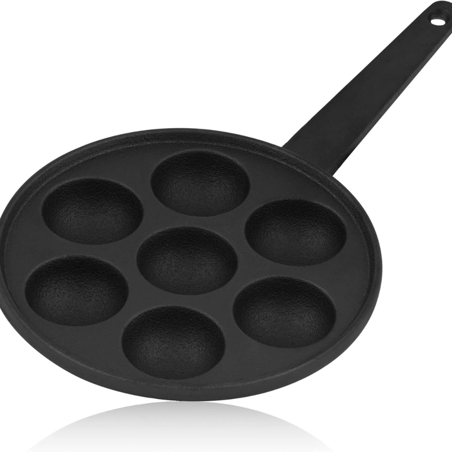 Levo® Poffertjespan - Poffertjespannen - Zwart - 21cm x 35cm x 3cm