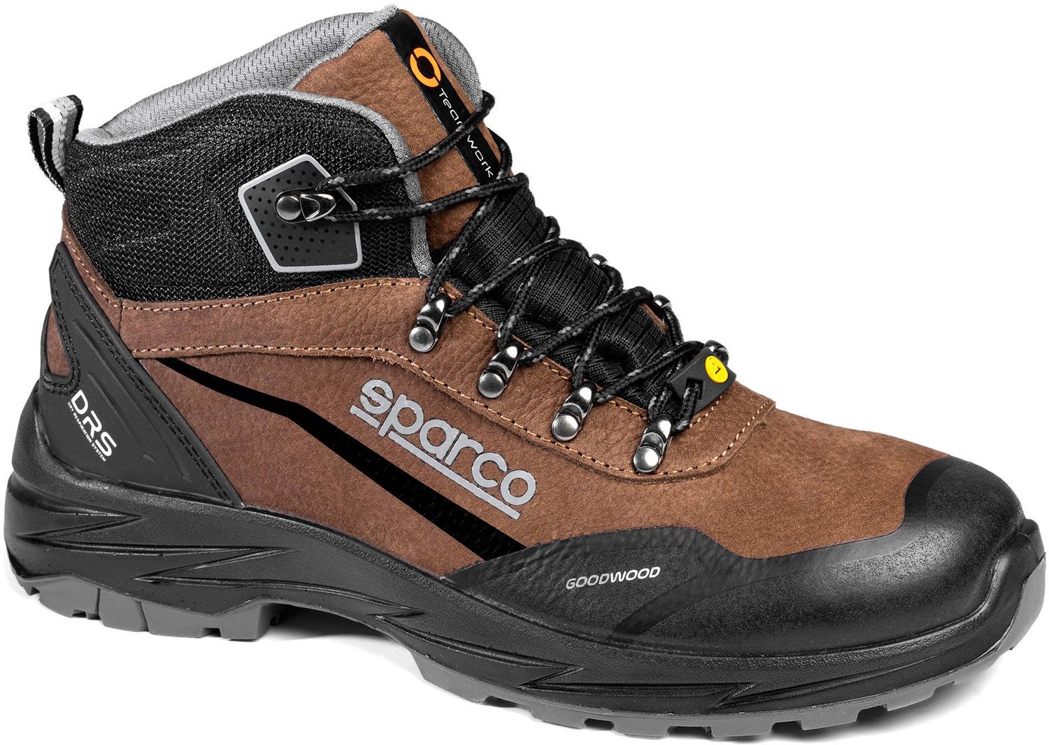 Sparco Goodwood Valley Werkschoenen O6 ESD - Donkerbruin - Maat 38