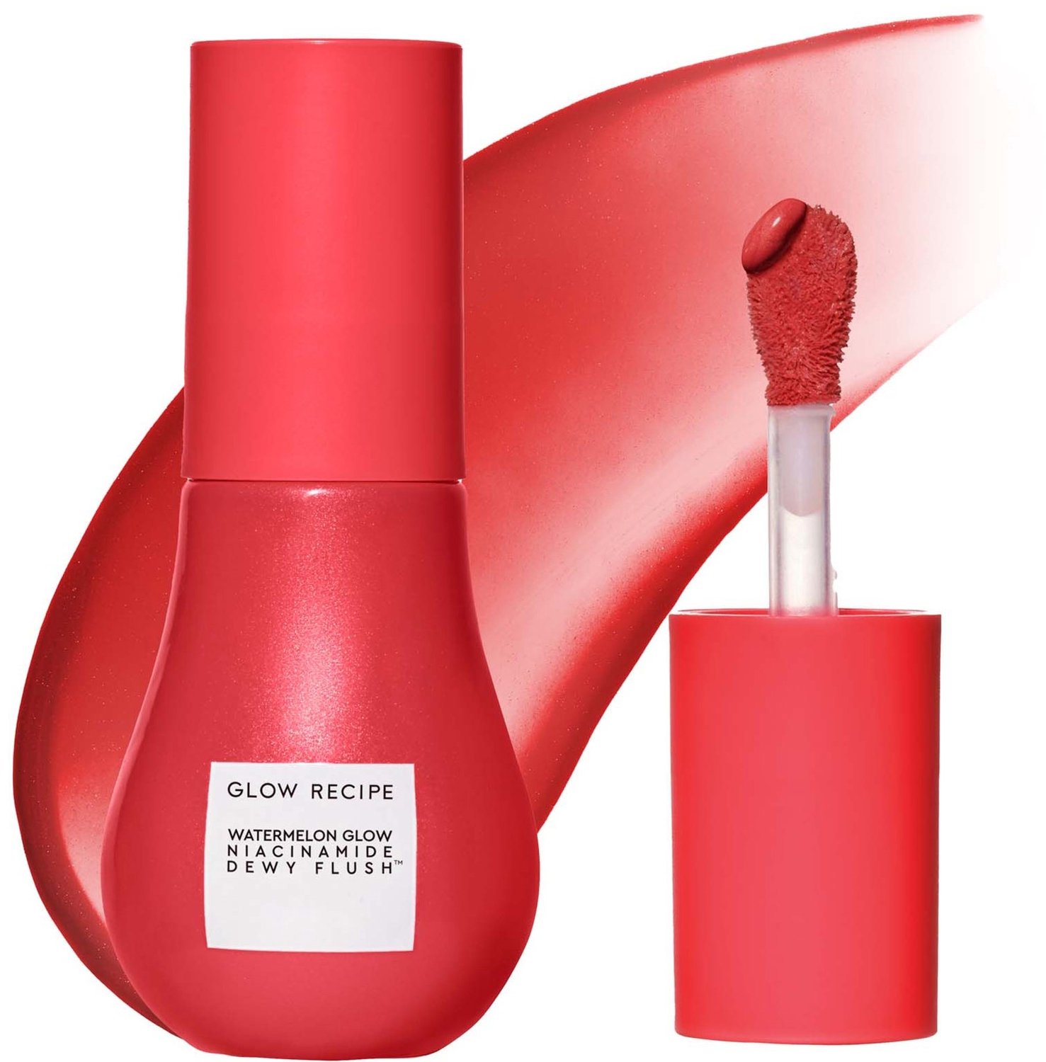Glow Recipe - Watermelon Glow Niacinamide Dewy Flush - Vloeibare blush - Cherry Berry - 12 ml