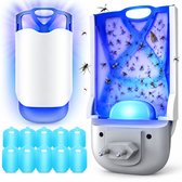 BP® Vliegenvanger - Fruitvliegjes Vanger - Vliegenvangers Plakstrip - Muggenlamp - Muggenvanger - Elektrisch met UV Licht - Inclusief 10 Plakstrips