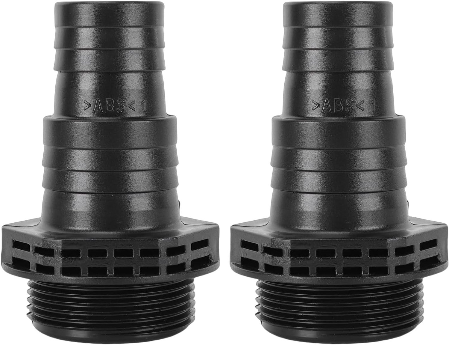 ABS Pompconnectoren Sterke Uitwisselbaarheid Uitlaatverbinding voor SPS100 SPS75 SPS50 SPS25 32 38 Mm Zwart voor Zwembad-spa-bouwplaatsen