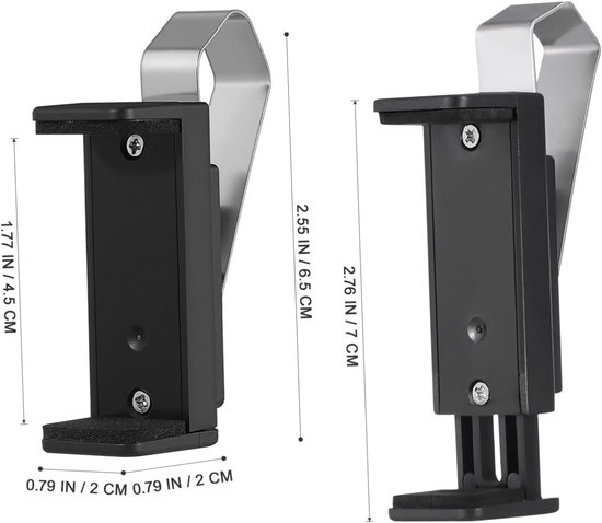 2 Stuks Auto Zonneklep Clip voor Garagedeur Afstandsbediening Stabiele Veilige Houder voor Gemakkelijke Toegang Duurzame Vizierclips met Betrouwbare Grip Praktisch voor Autogebruik — afbeelding 4