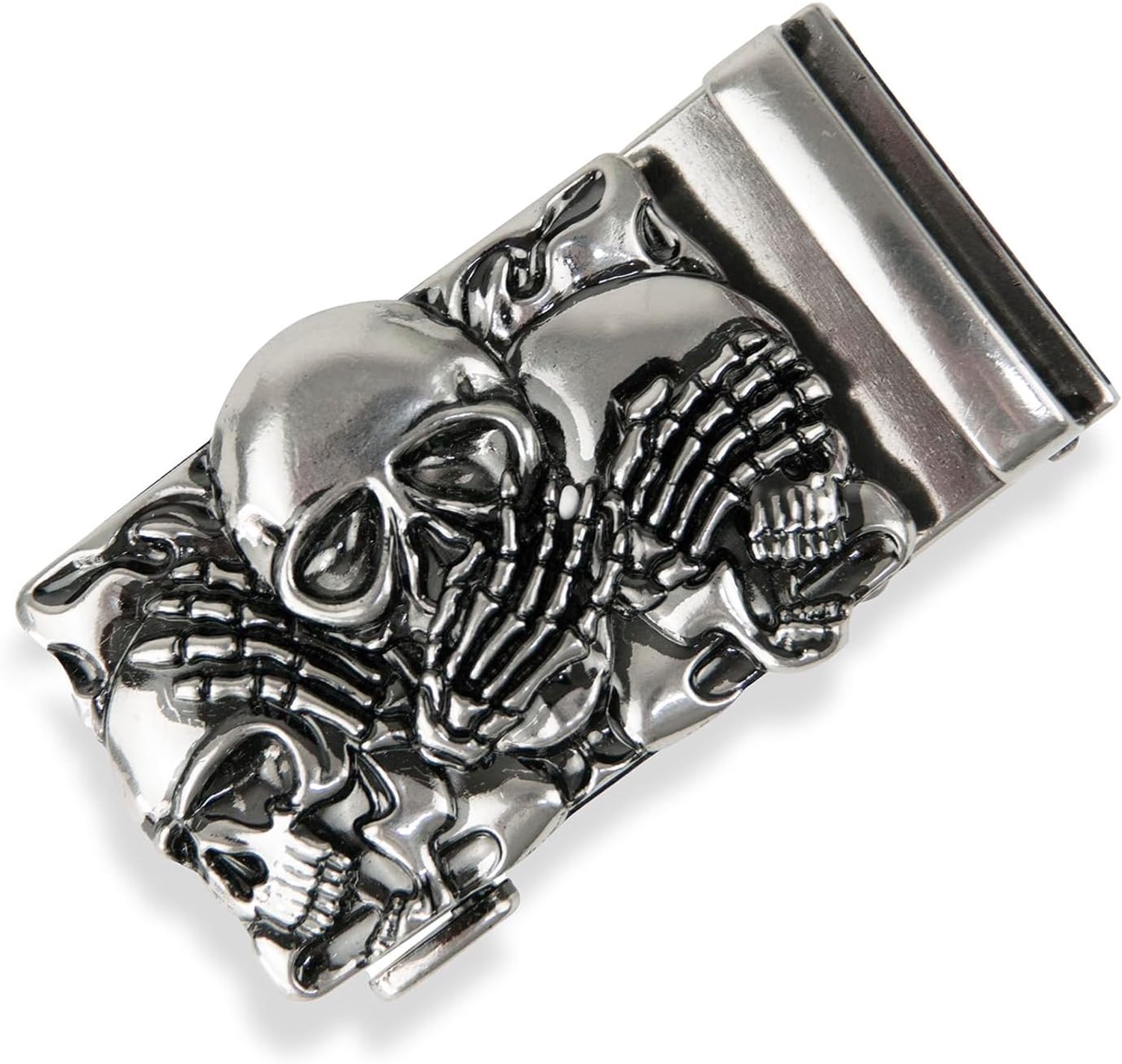 Glamexx24 Belt Buckle Men's Belt Replacement Buckle Ratchet Automatic Accessories Suitable for Width 35mm - ShopVlot