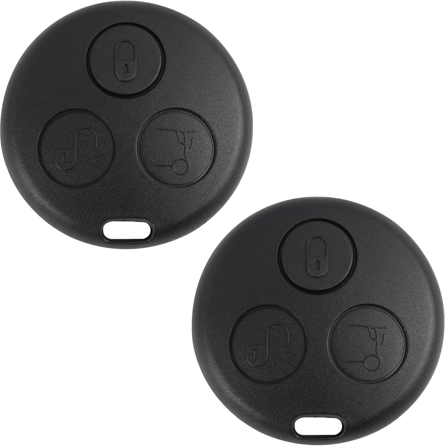 Car Key Case Compatible with Smart Fortwo 450 MC01 Roadster Cabrio Coupe 1998 to 2007, Smart Key Case, Radio Key - ShopVlot