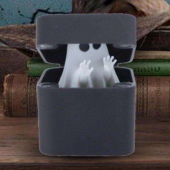 Spookbeeld Klein Spookachtig Schattig - Decoratie Grappige Gag Favors Prank — afbeelding 2