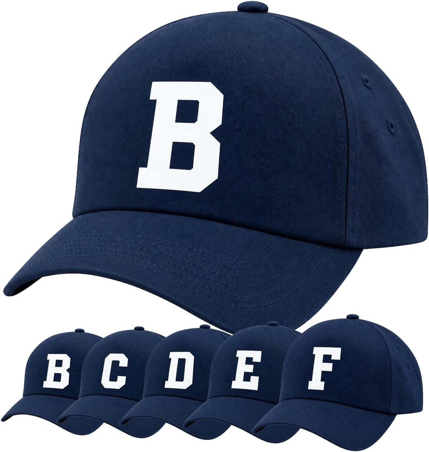 4sold Nieuwe Cap Alfabet A-Z Childrens Navy Katoen A-Z Zomer Zonnehoed UV-bescherming Kinderen School Kids Caps Hoed Sport Boy Unisex Verstelbare Baseball Vakantie School - I