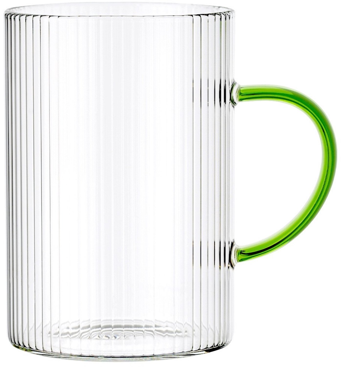 6x Geribbelde Glazen 290ml - Stijlvol en Praktisch