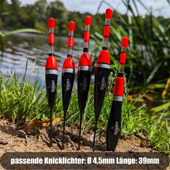 Set Hengelsport Dobbers 3g/4g/5g/6g/8g - Robuust & Zichtbaar — afbeelding 4