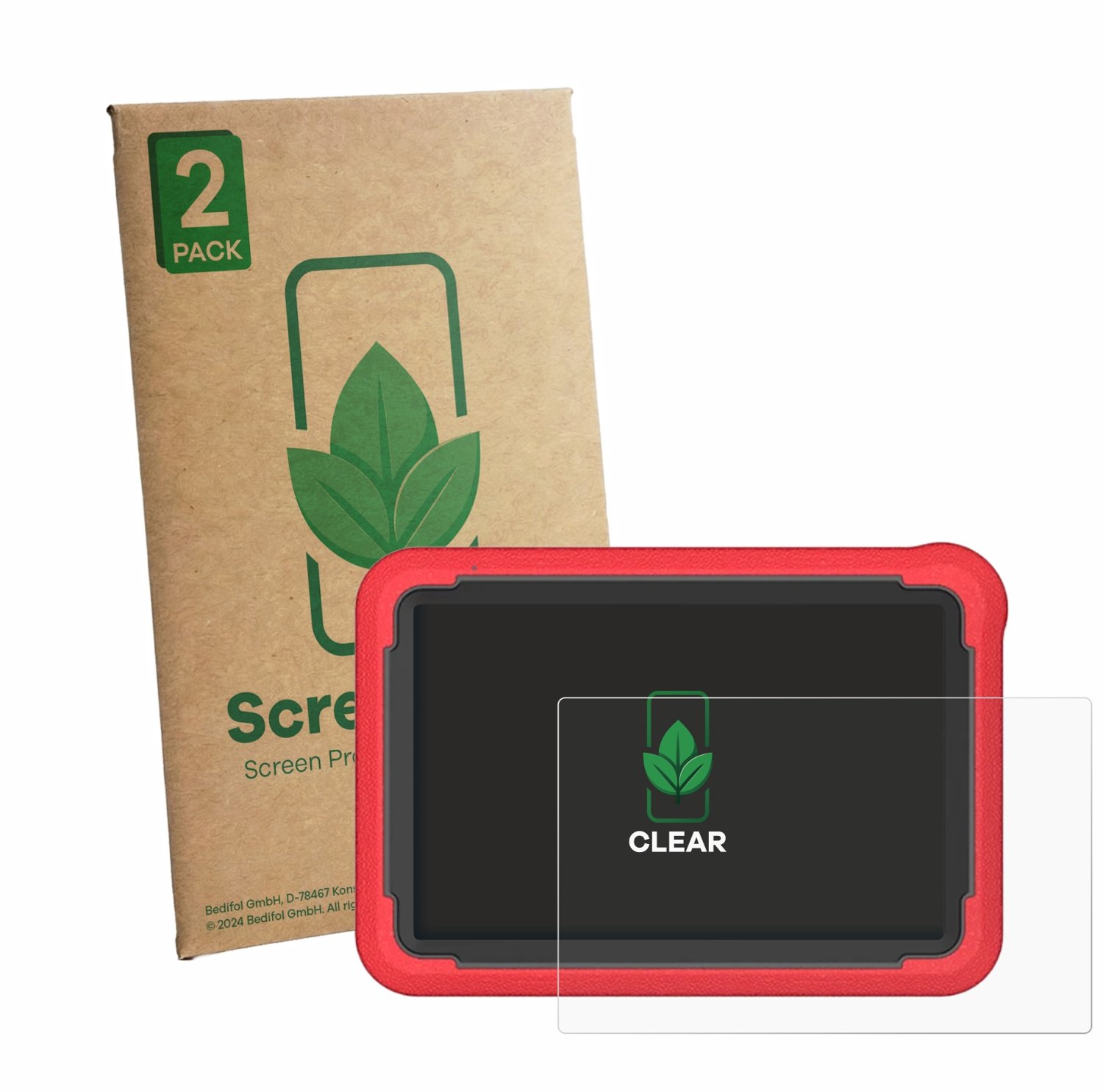 2 Stuks Screenprotector voor Launch X431 PROS V5.0 - Hoogwaardige Beschermfolie transparant