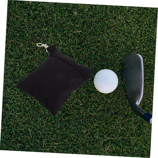 4stuks Multifunctionele Golf Waist Bag Compacte Golf Ballen Organizer Met Rits Stijlvolle Handige Golftas Voor Golfaccessoires Tees Voor Buitenactiviteiten — afbeelding 3