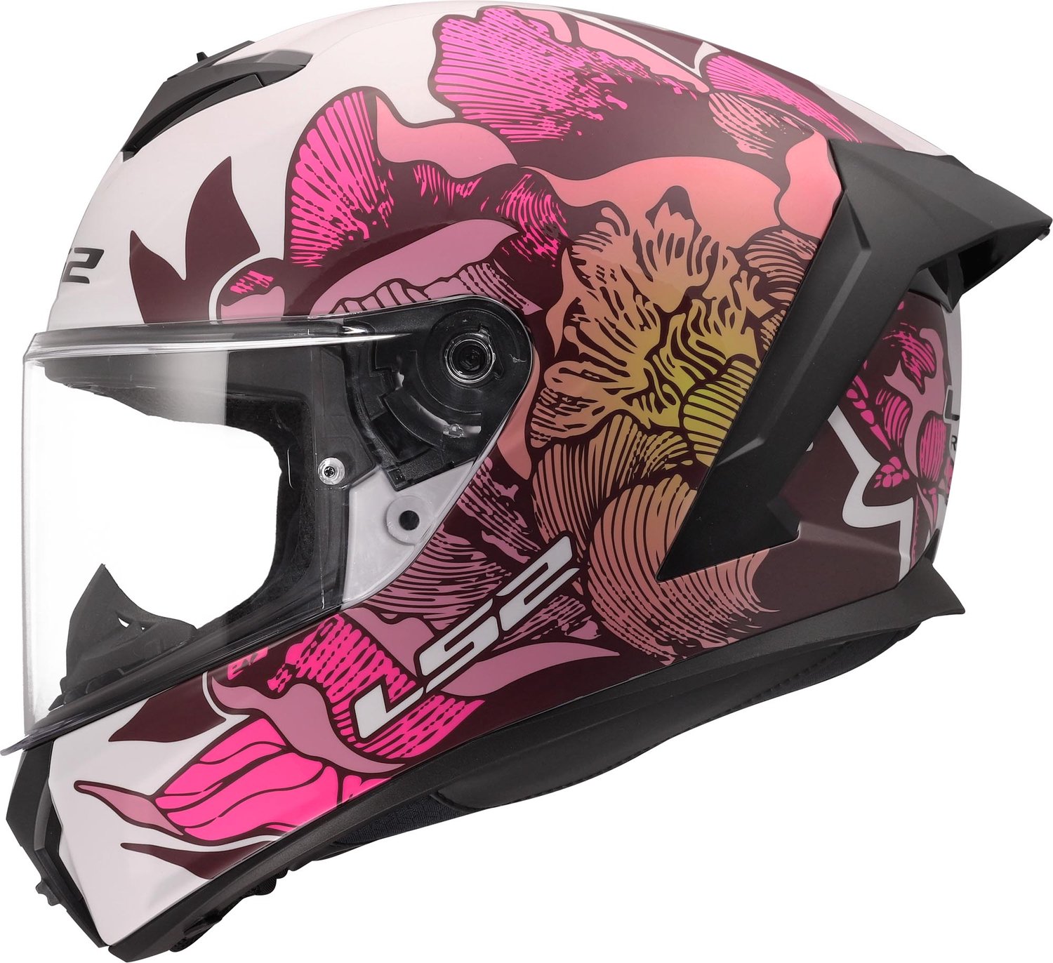 LS2 FF820 Rapid III Poppies Helm - – foto 3