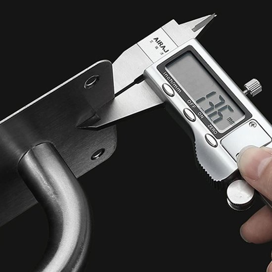 2 Stuks Meubelgrepen Roestvrij Staal Keuken Deurgrepen Zilver Keukenkast Handgrepen Bar Deurklink Schuurdeuren Tuinhuisjes Deurgrepen met Schroeven(Volledige Lengte:199mm,Zilver) — afbeelding 3