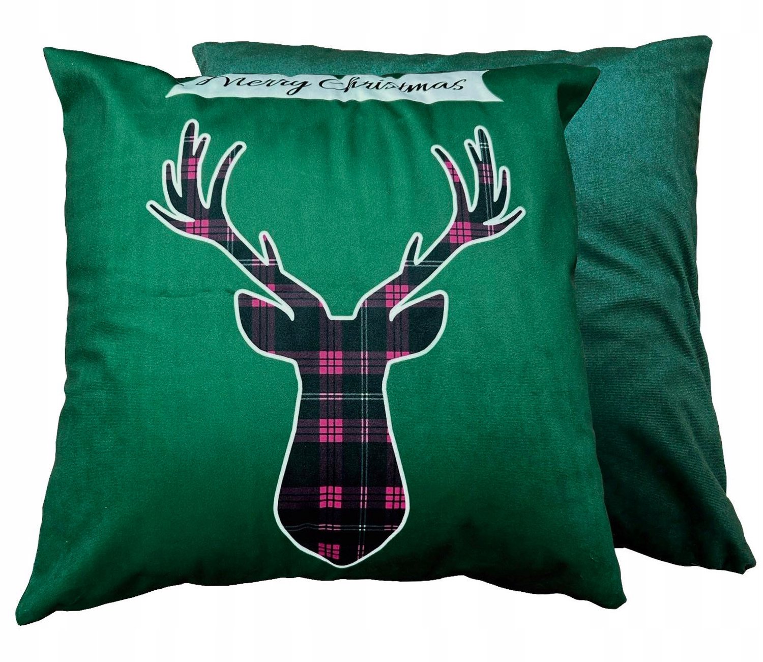 Decoratieve Kussenhoes 45x45 cm - Zachte Velours, Winterse Patronen
