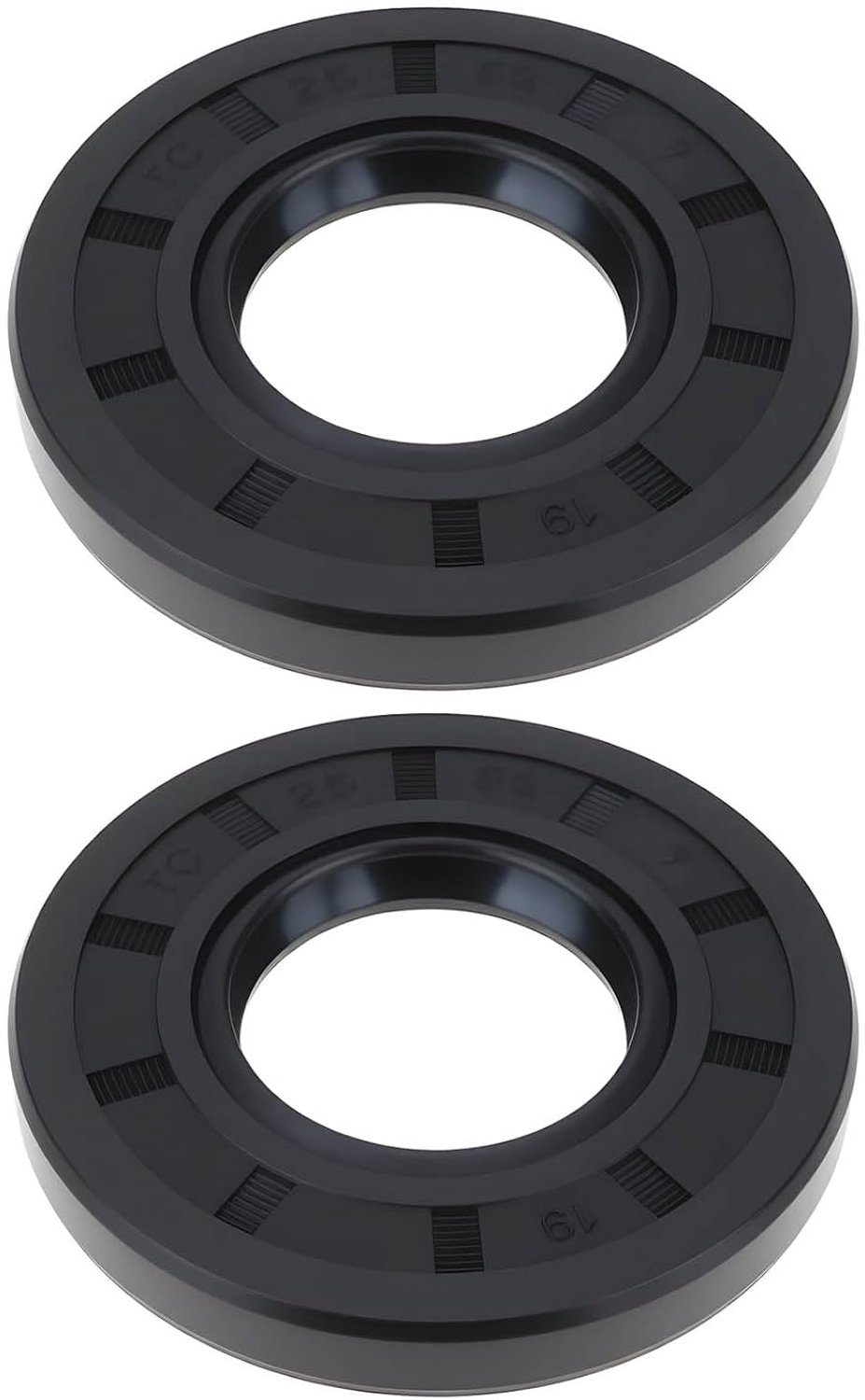 2 stks Grasmaaier Pomp As Oliekeerring 25x52x7mm 51280 Compatibel met Hydro Gear