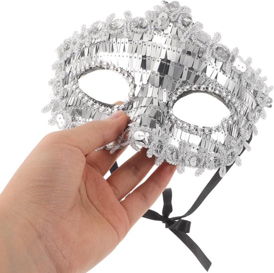 5 Stuks Halfmasker Mysterieus Feestmasker voor Vrouwen Kostuummasker voor Halloween Masquerade Prom of — afbeelding 5