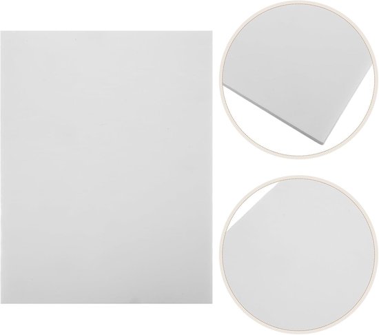 10 Stuks Wit Schuimplaat Verfbare Foam Board voor Creatieve DIY Projecten Tuinborden Weerbestendige Poster Achtergrond — afbeelding 4