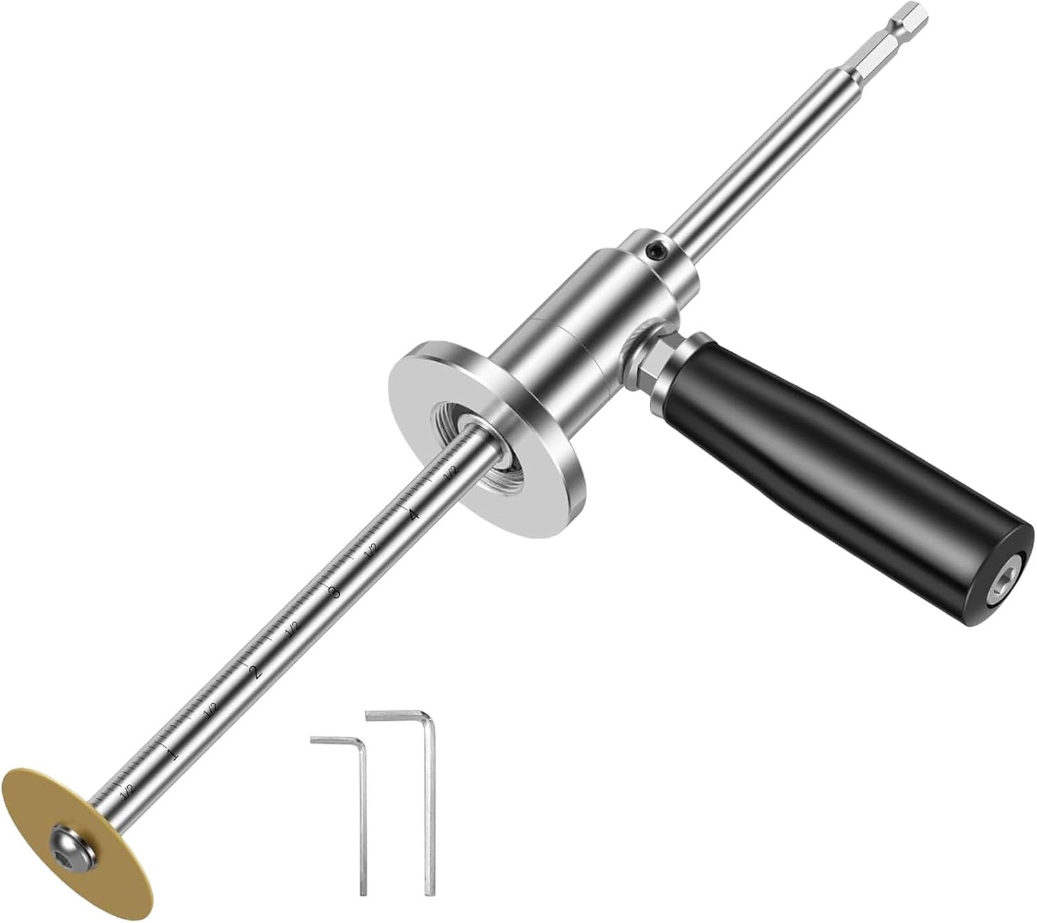 Interne pijpsnijder, binnenpijpsnijder - 1 Set PVC Inside Pipe Cutter | 7 inch verstelbare snijdiepte, buis interne snijgereedschap, boorbevestiging voor loodgieters
