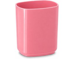 Acrimet Pencil Holder Jumbo Potlood Beker Caddy Houder Bureaublad Organisator (Kunststof) (Roze Kleur)