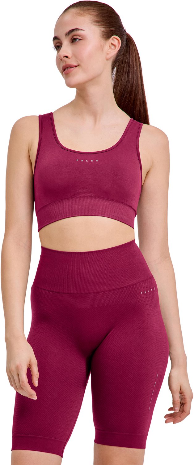 Falke Training Med Sup gemiddeld activiteitsniveau functioneel materiaal sportbeha dames rood rood 8348