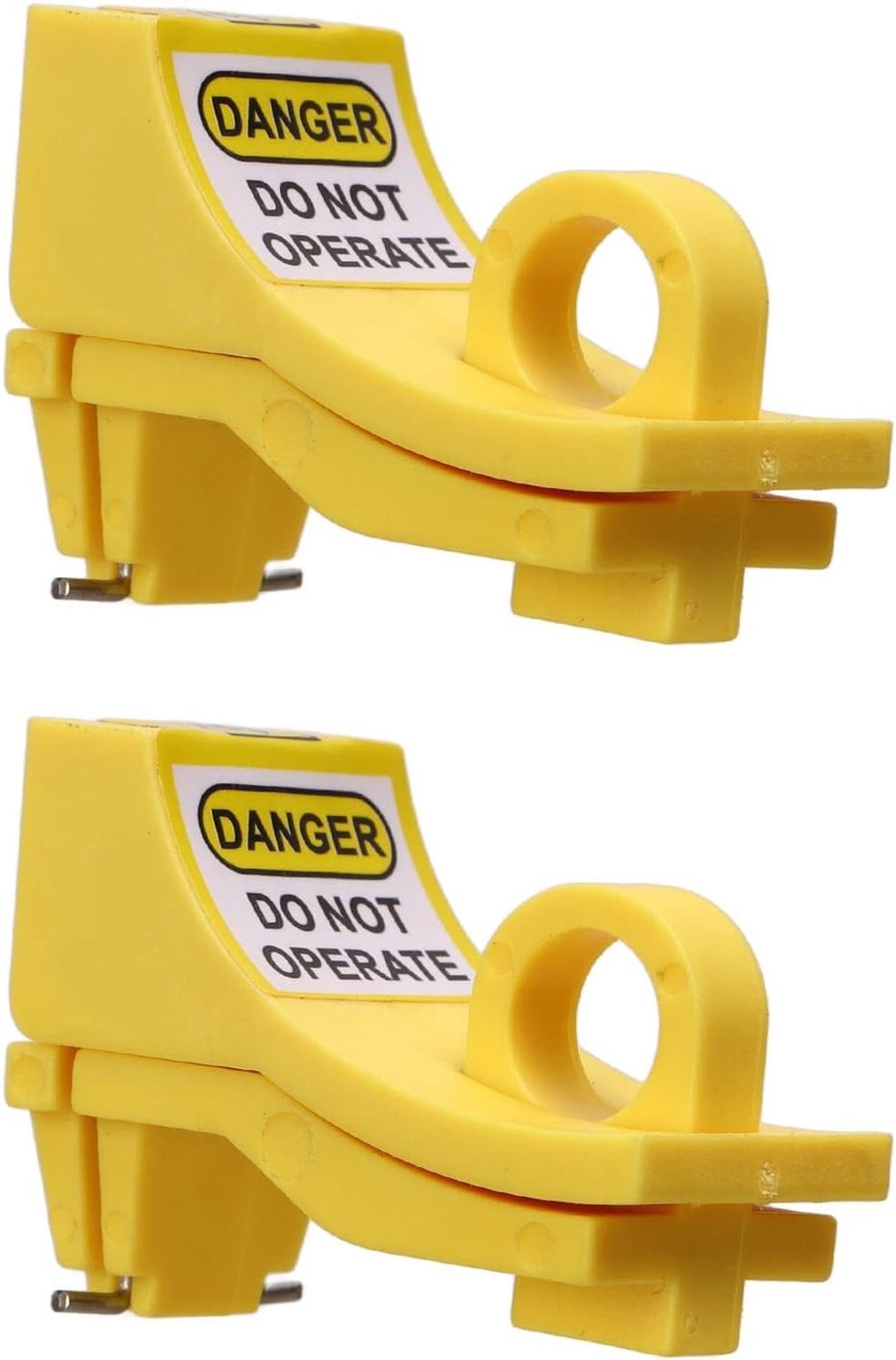 2 Stuks Miniatuur Circuitonderbreker Lock, Sterke Nylon Beveiliging voor LOTO en Tag Out Systemen