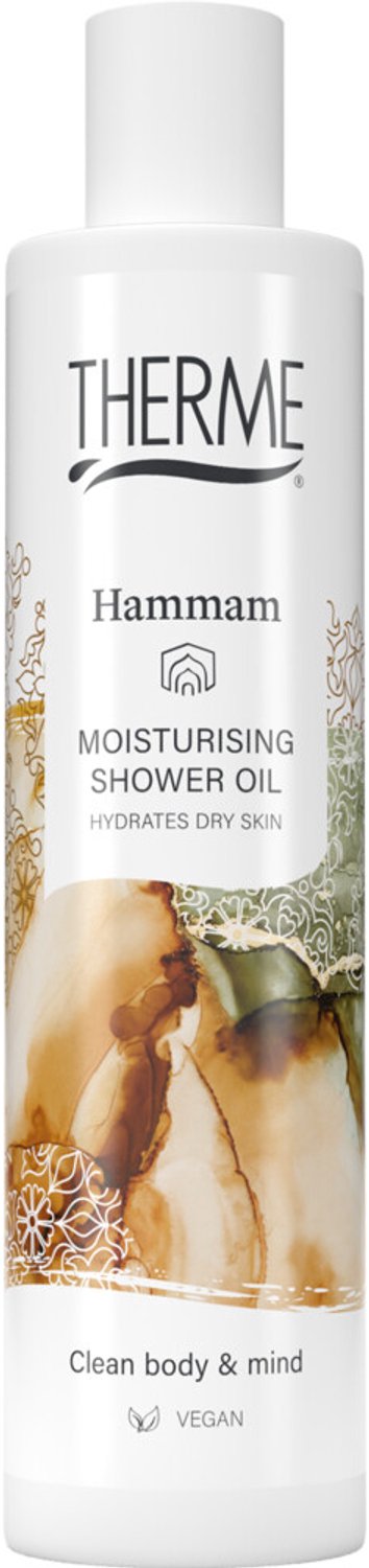 Therme Hammam Moisturising Shower Oil - 6 x 250 ml - Voordeelverpakking