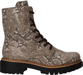 Rieker Veterboots - Dames - Beige - Maat:39