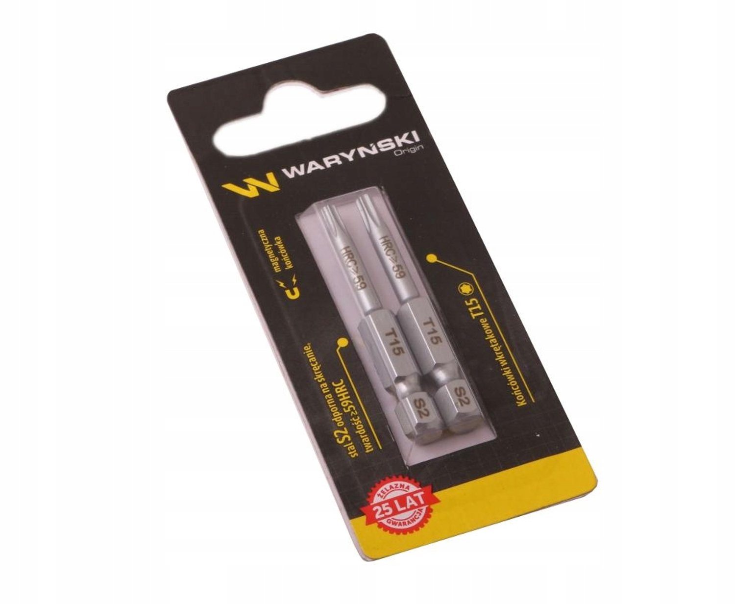 Waryński Schroefbits T15 50mm 2 Stuks in Blister