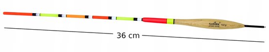 Shark Doorvoer Dobber Balsa 6.0g / 36cm - Perfecte Kwaliteit — afbeelding 4