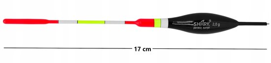SHARK Doorvoerspoeler Balsa 2,0g / 17cm - Topkwaliteit — afbeelding 3