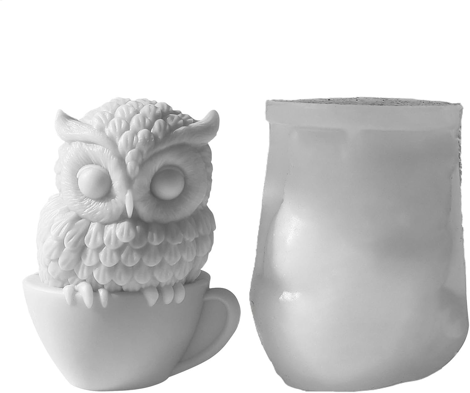 Uil gietvorm, Uil gietvorm Animal Casting Decor Beginnersvriendelijk van