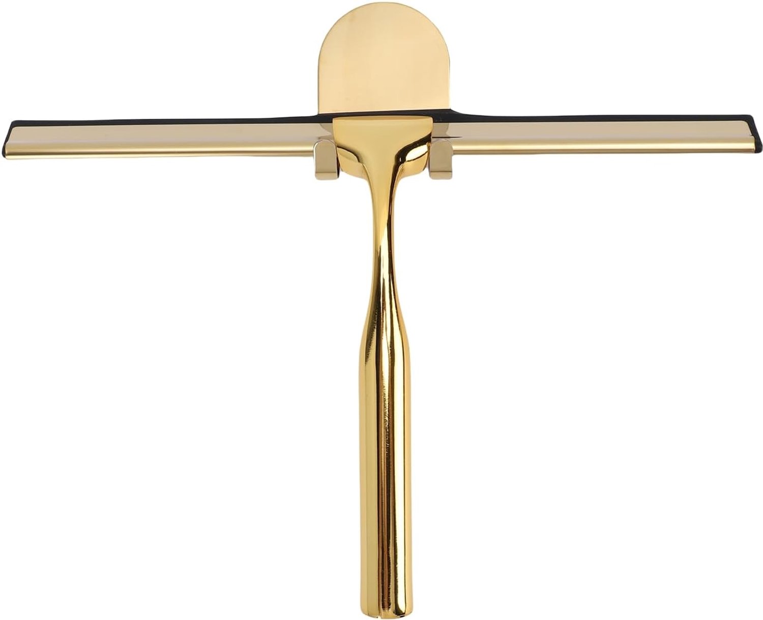 Aqxreight Roestvrijstalen Rakel, Ergonomische Grip (gouden)