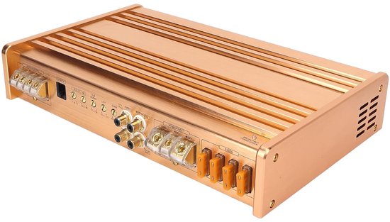 lyrlody Auto-audioversterker, Metalen Constructie met 1500 W Vermogen, Hoog Rendement en Bescherming Tegen Oververhitting voor Universeel Gebruik — afbeelding 5