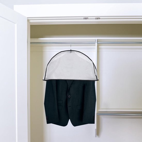 10 Stuks Transparante Kledingstofhoezen Kledingrekstofhoezen Stofhoezen Voor Kleding Verzegelde Hangende Kledingzak Pakstofzak Transparante Jas Pakstofhoes Jurkstofhoes — afbeelding 5
