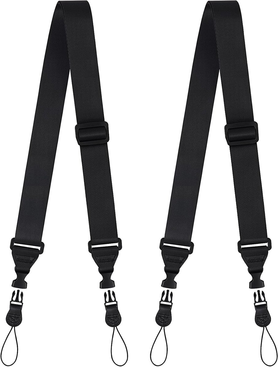 Verstelbare schouderriem met snelsluiting, vervangende nylon draagriem voor iPad, camera, verrekijker, computer tassen laptop, mobiele telefoon hoesje, messenger bag, tassen
