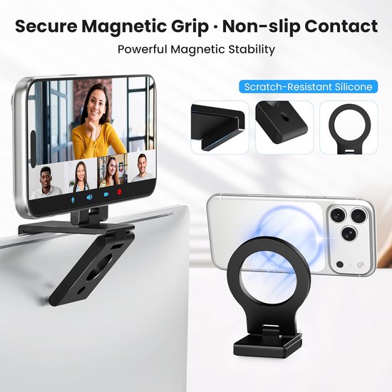 Continuity Camera Houder voor iMac & PC,Magnetische Telefoonhouder — afbeelding 2