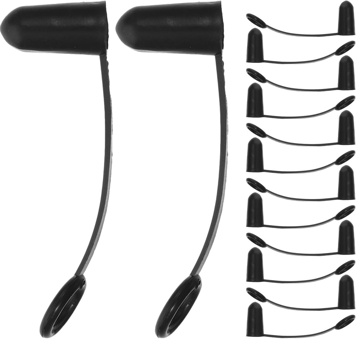 36 stuks wijnschenkstop - Zwarte schenktuitdeksels, stofkappen voor wijn, likeur, olieflessen - schenkdoppen, dispensers, stofkappen voor feesten en festivals