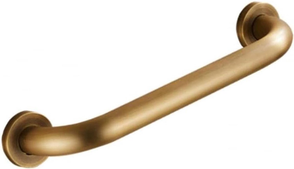 Veiligheidsbeugel, Handvat Leuning Wandgemonteerde Steunrail Messing Geborstelde Handgreep Ouderen Hulpgereedschap Handdoekrek/30Cm