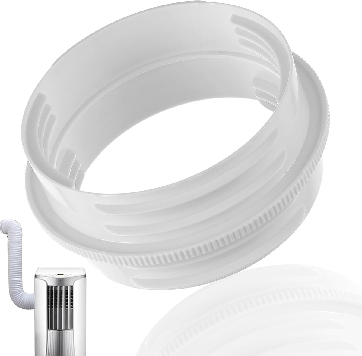 Afvoerslangadapter, 13cm binnen/15cm buiten