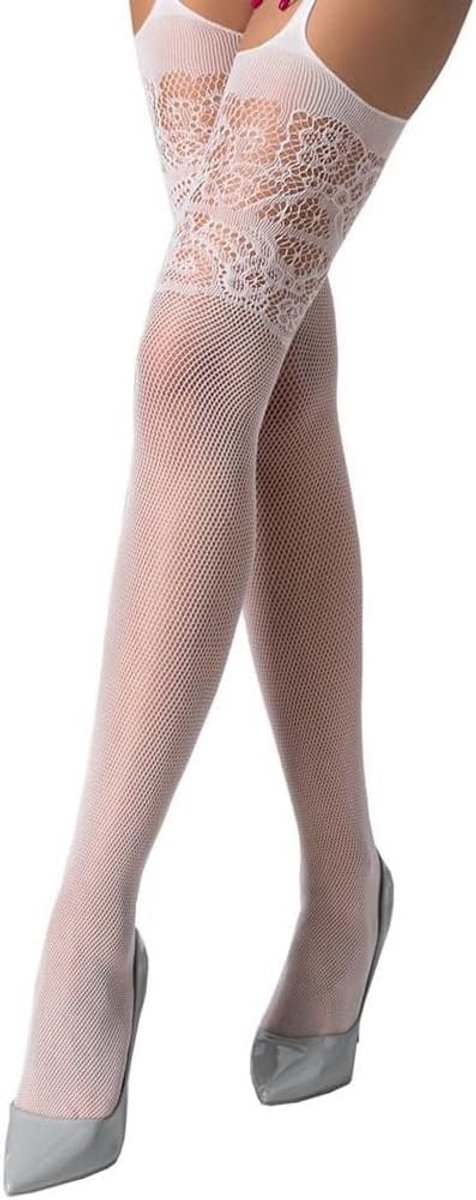 Lingerie, panty voor dames, elastisch, transparant, huidskleur, in straps-look, open in het kruis