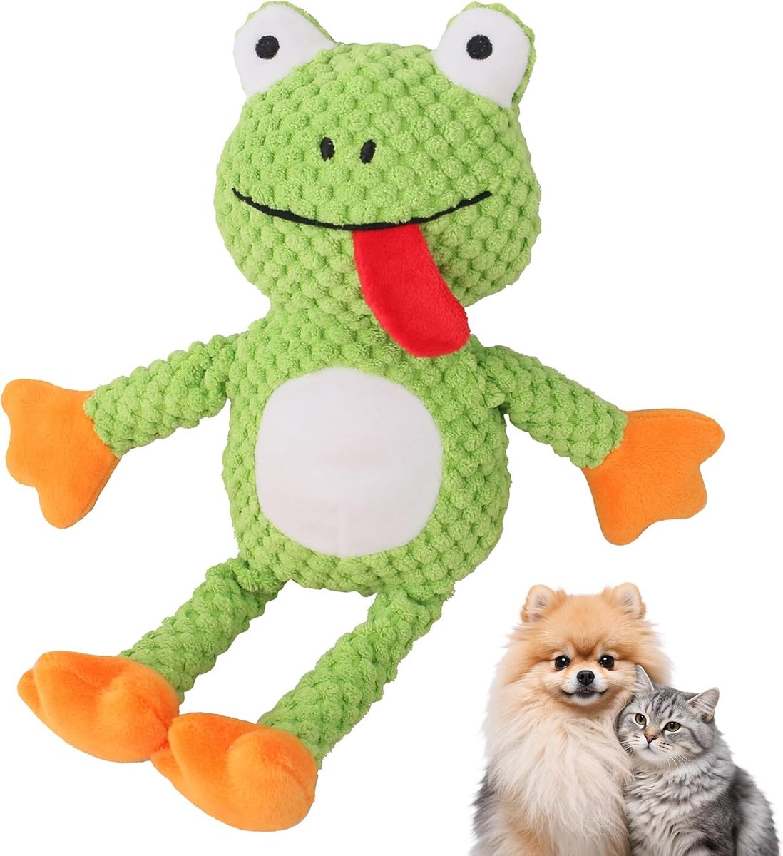 Hondenspeelgoed Onverwoestbaar Interactief hondenspeelgoed Kauwspeelgoed Honden kauwen speelgoed Kerstcadeau voor welpen en kleine, middelgrote, grote honden