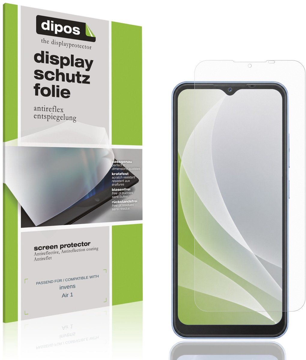 dipos – 4x Matte Beschermfolie geschikt voor invens Air 1 | Krasbestendige & antireflecterende Screenprotector Ultra-Thin