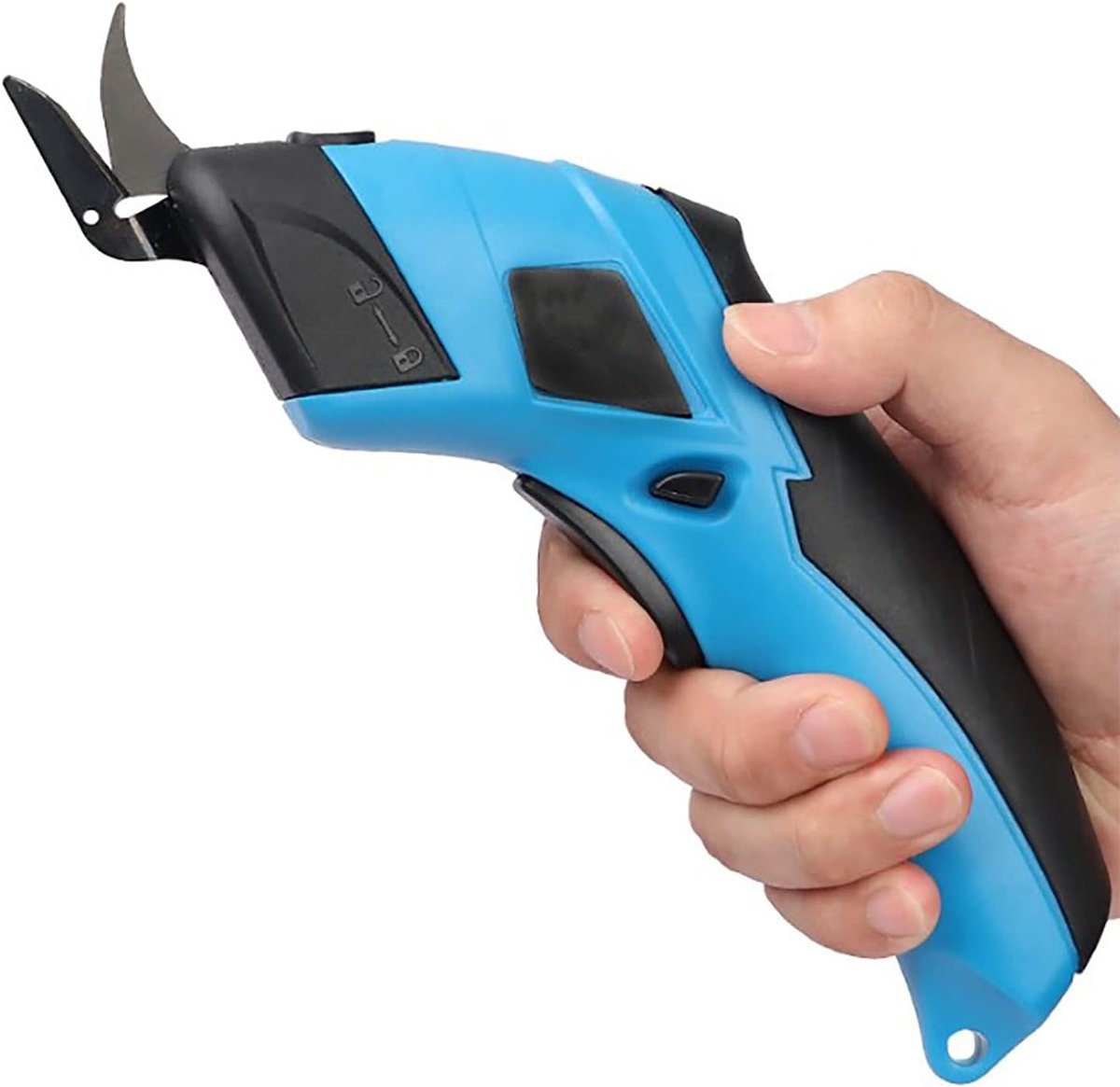 Snijder, Doos Snijder Elektrisch 3,6V 85 ° Snijhoek Handheld Draagbare Snijscharen Elektrische Schaar voor Karton met 1,77 Inch Handgreepdikte voor Kartonnen Stof