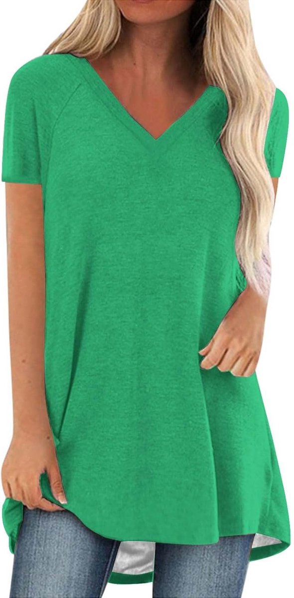 Oversize T-shirt met korte mouwen