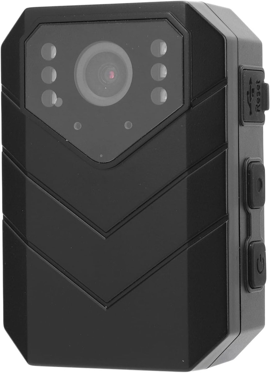 Bodycamera 1296P HD - Waterproof - Nachtzicht - Voor wetshandhaving - ShopVlot