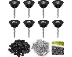 Pack of 80 sealing nails for nub track, 3.5 x 25 mm, with fixings, sealing nails and screws, for raised flower bed - ShopVlot