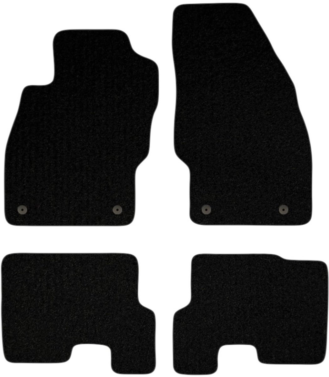 Automatten Opel Corsa E 2014-2019 - Velours - Perfecte pasvorm - 4-delig