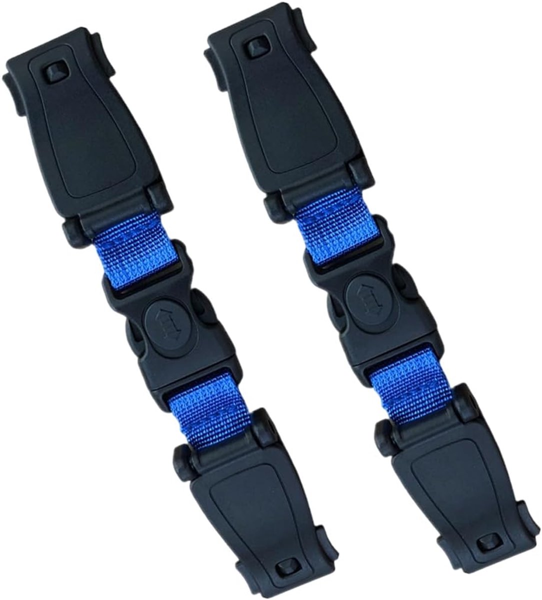 SnelShoppen - 2 Stuks Autostoel Clip - Veiligheidsclip voor Kinderen - Voorkom Ontsnappen uit de Autogordel - Kindvriendelijk en Duurzaam - 17x3.5 cm