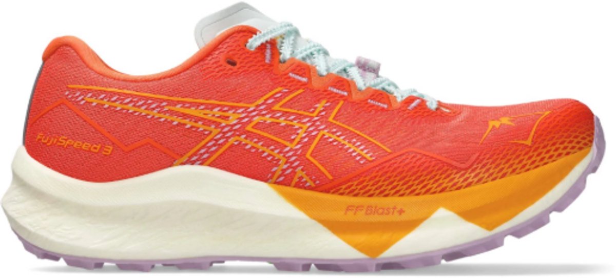 Asics Fujispeed 3 Hardloopschoenen Dames Hardloopschoenen Oranje